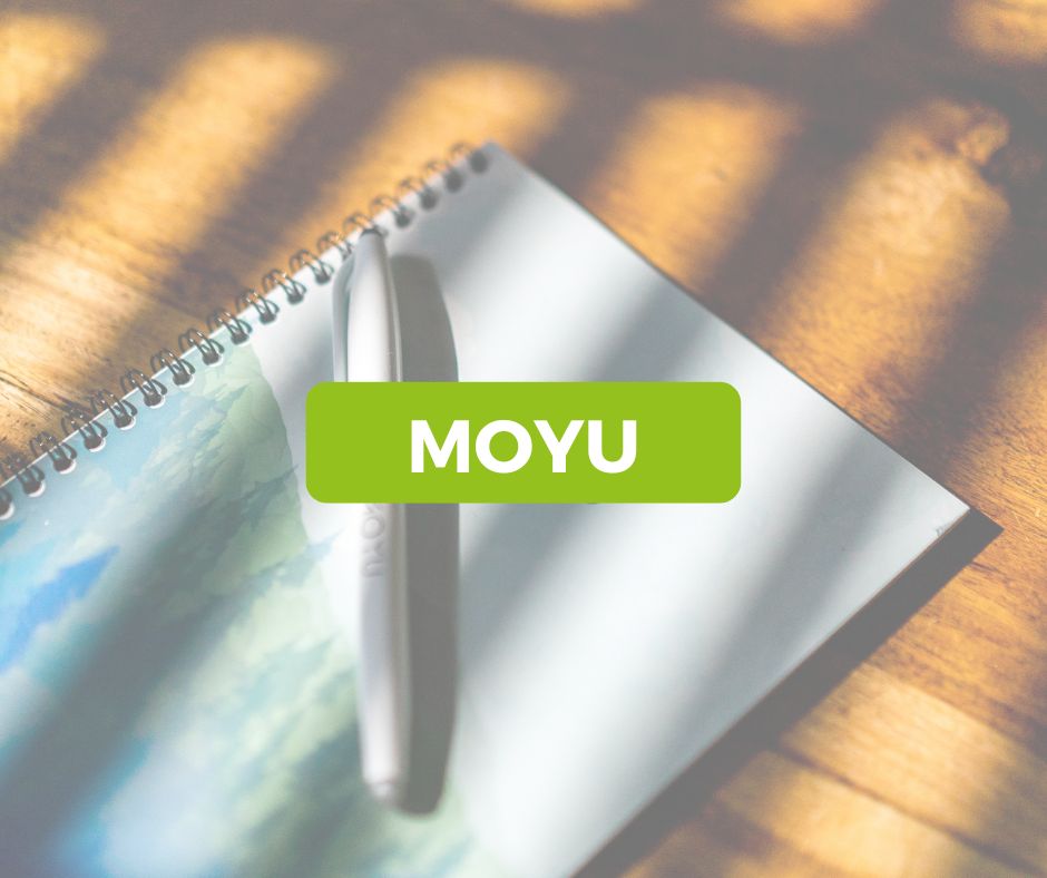 Merkverhaal van MOYU uitwisbare notitieboekjes