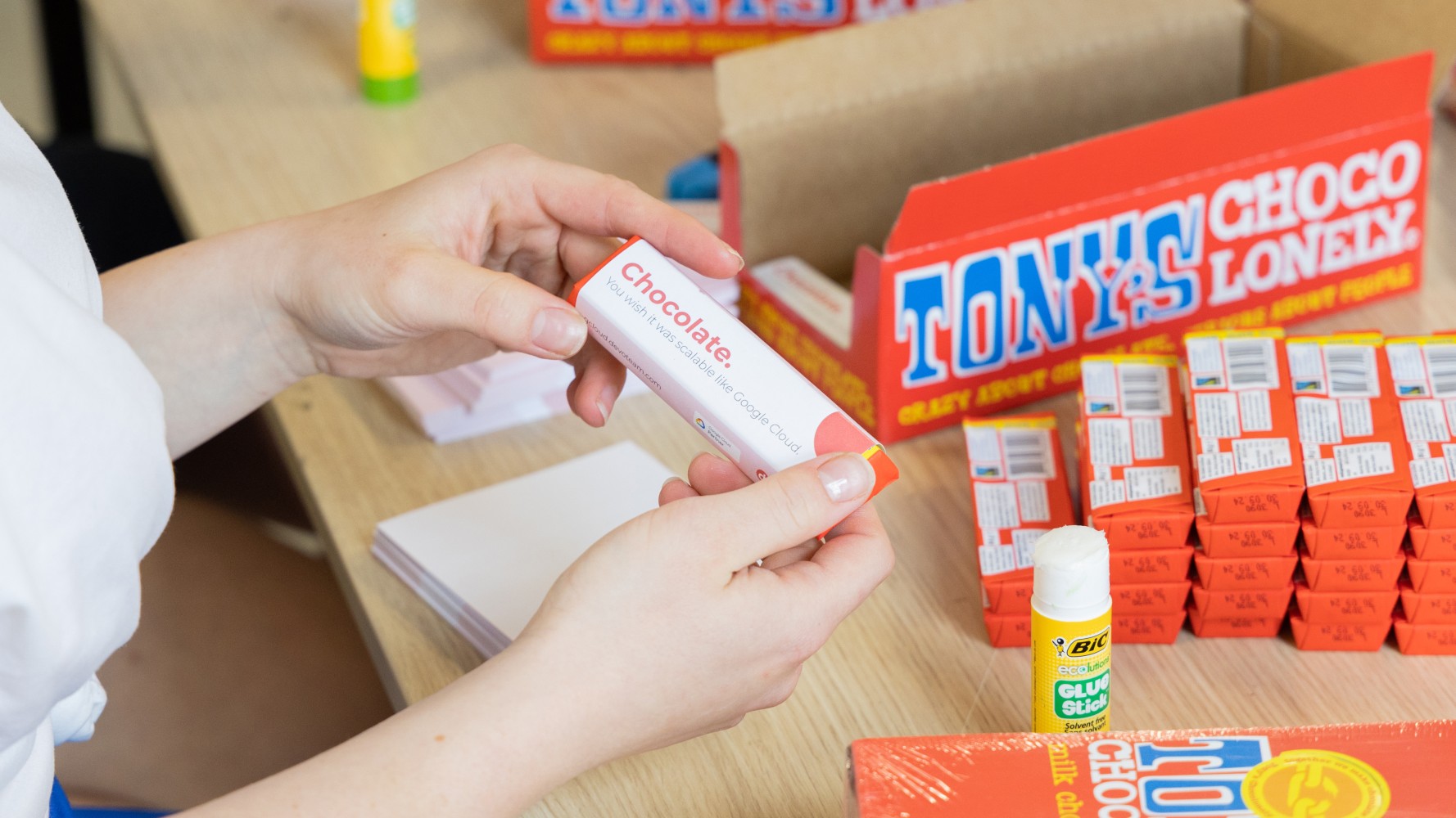Tony's Chocolonely personaliseren