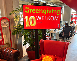 10 års samarbejde mellem Greengiving og Tony's Chocolonely