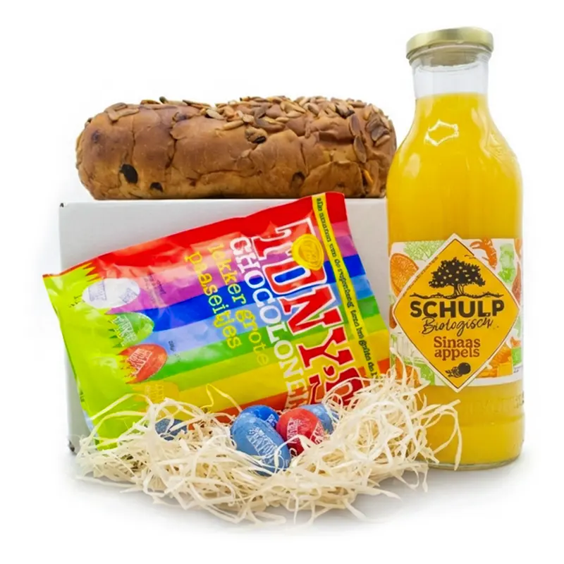 Original påskepakke med bæredygtige påskegaver