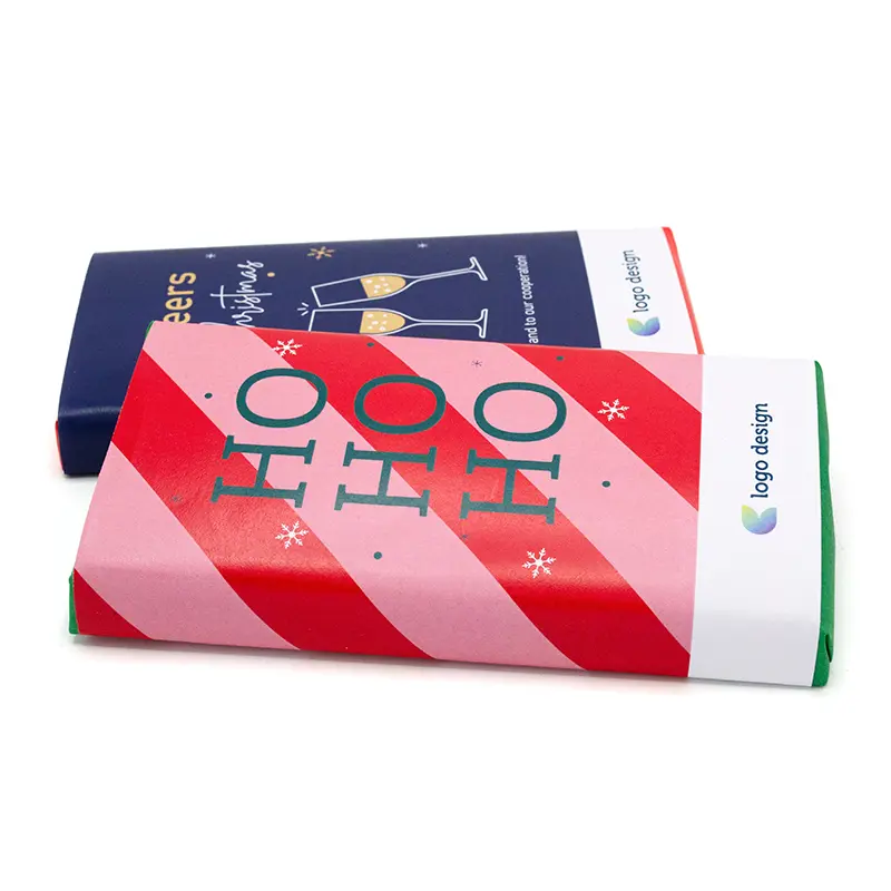 Tony’s Chocolonely kerstreep met gepersonaliseerde wikkel
