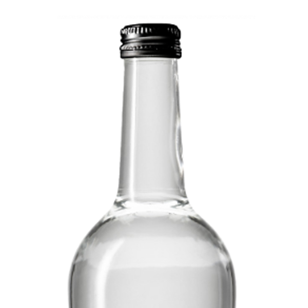 Glasflaske 750 ml med vand - Billede 2