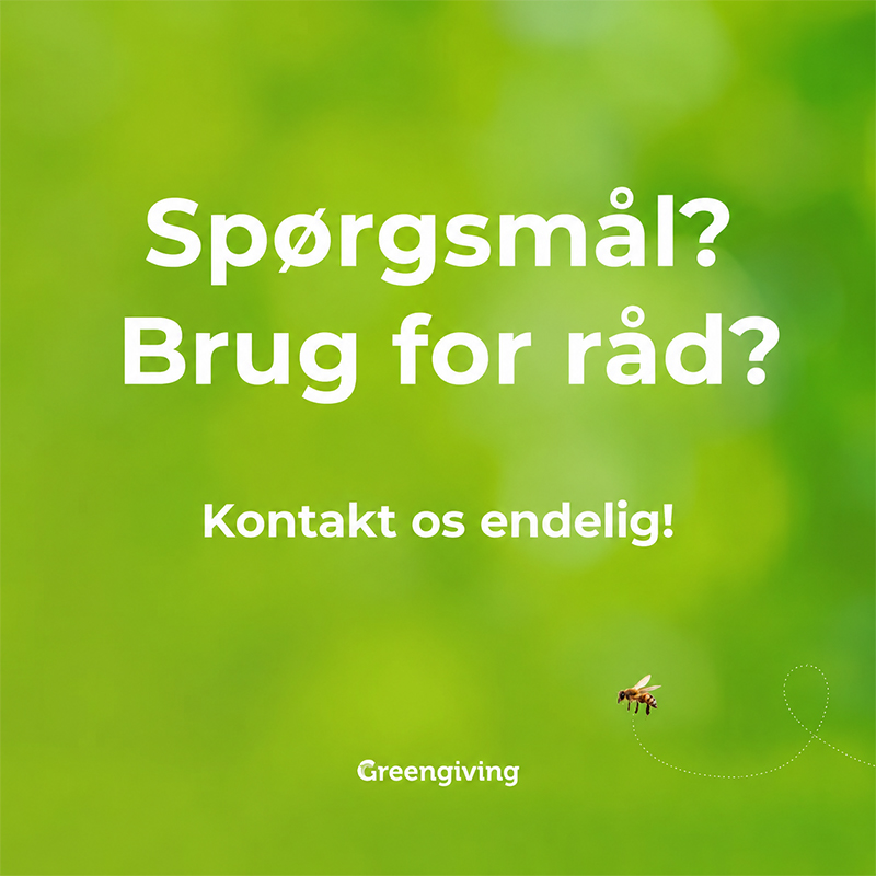 Kontakt Greengiving om messeartikler og bæredygtige giveaways