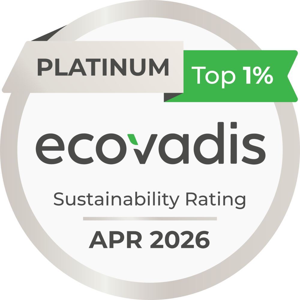 Logo EcoVadis sølvmedalje