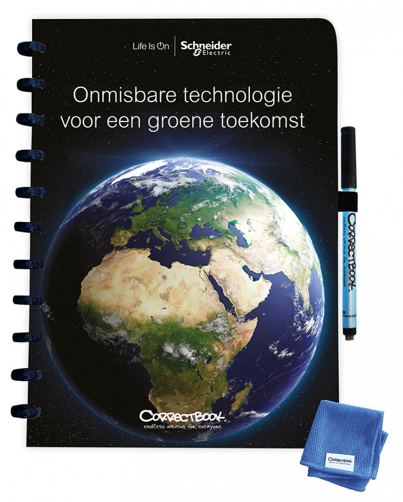 Correctbook A5 notitieboekje met full colour bedrukking