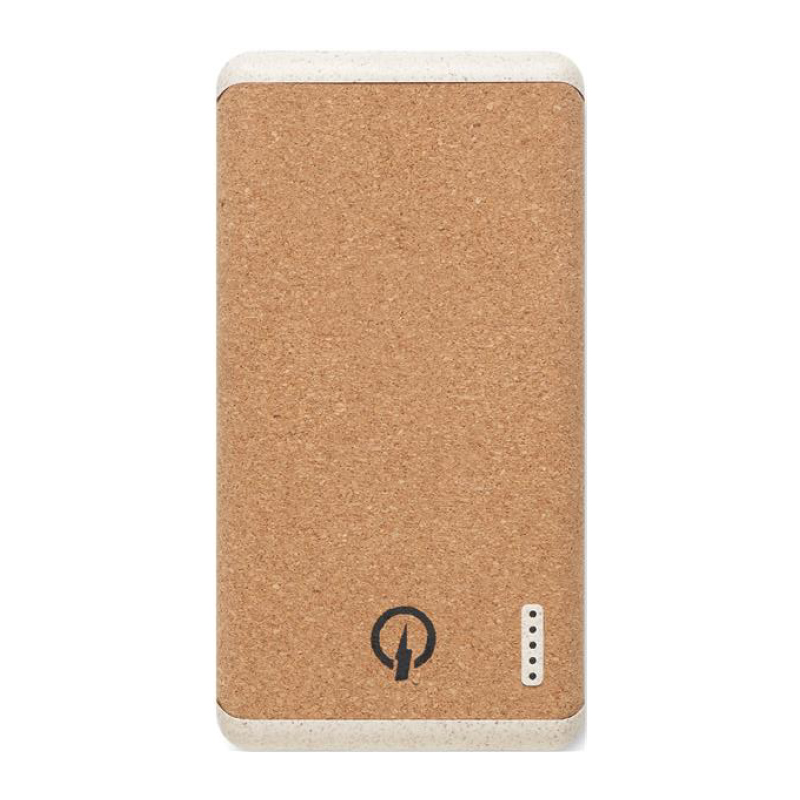 Powerbank af kork og hvedestrå - Billede 4
