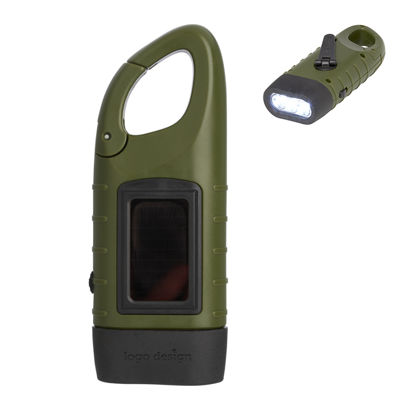 Solcelledrevet lommelygte