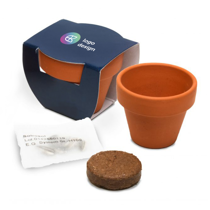 Blomsterpotte med eget omslag