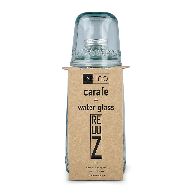 Karaffel og vandglas i ét - Billede 3