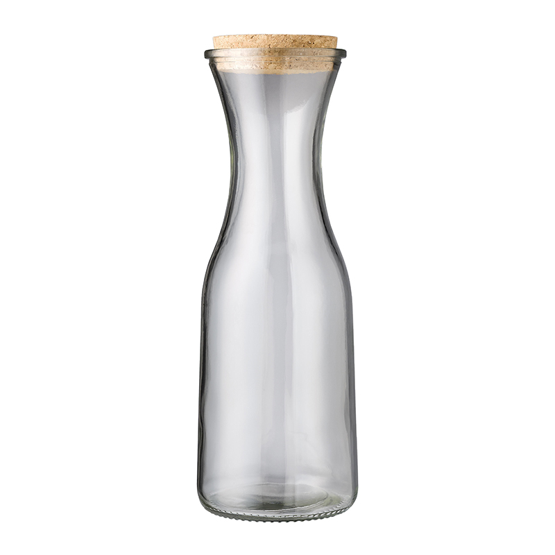 Karaffel af genbrugsglas - Billede 2