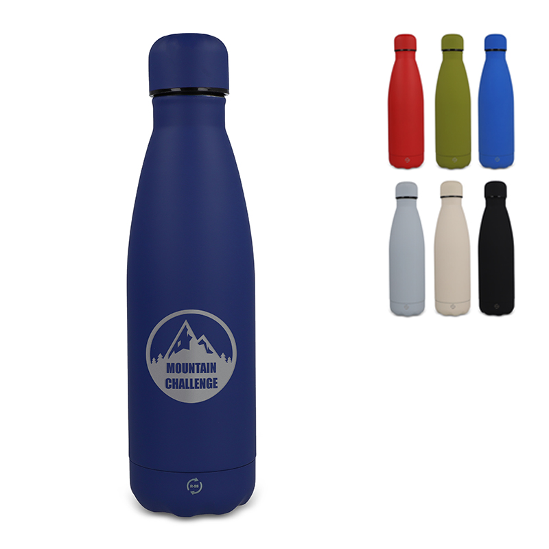 Isoleret flaske soft touch 500 ml