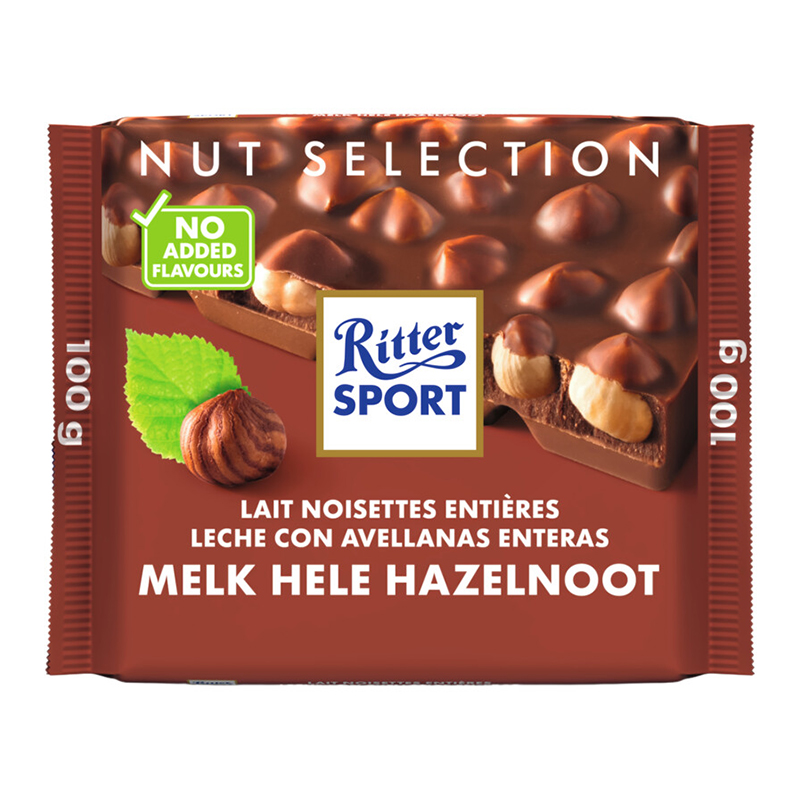 Ritter Sport (nødder) egen indpakning - Billede 2