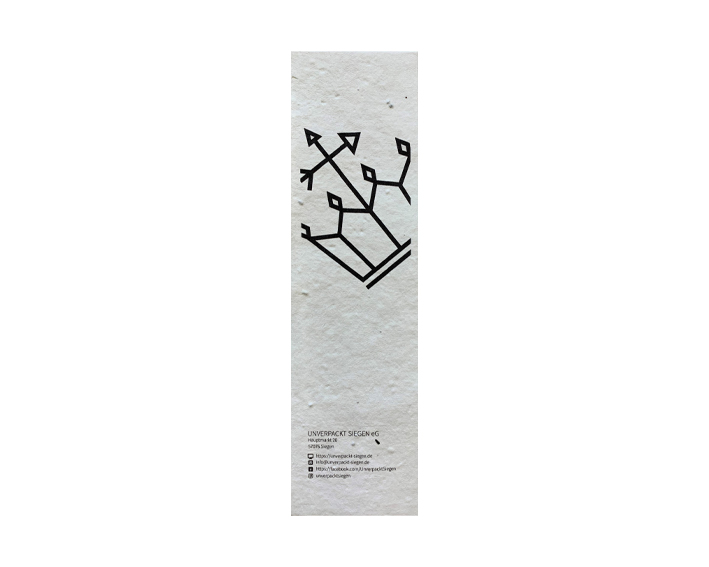 Frøpapir bogmærke | 200 g/m² - Billede 4