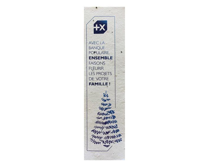 Frøpapir bogmærke | 200 g/m² - Billede 5