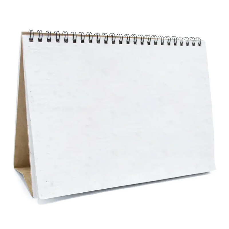 Frøpapir skrivebordskalender