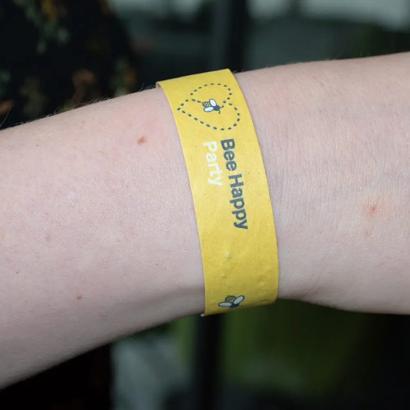 Frøpapir festivalarmbånd | 80 g/m² - Billede 4