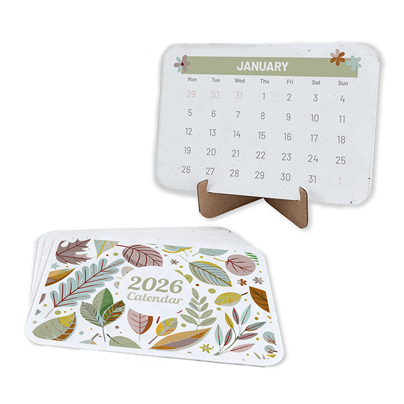 Froepapir kalender med fod