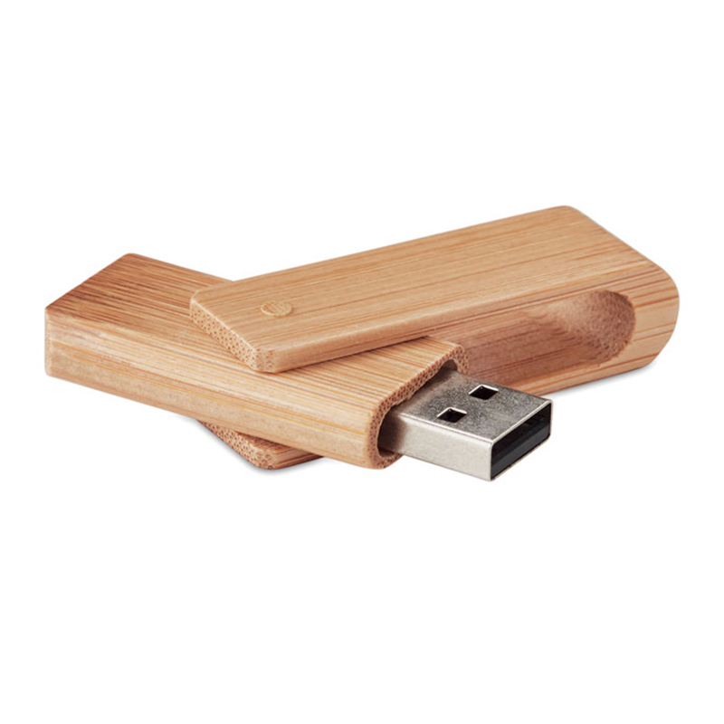 Bambus USB-nøgle - Billede 3