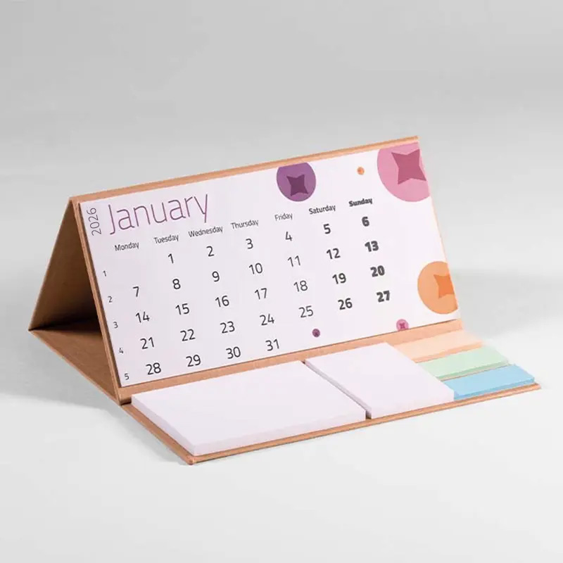 Skrivebordskalender i genanvendt materiale - Billede 2