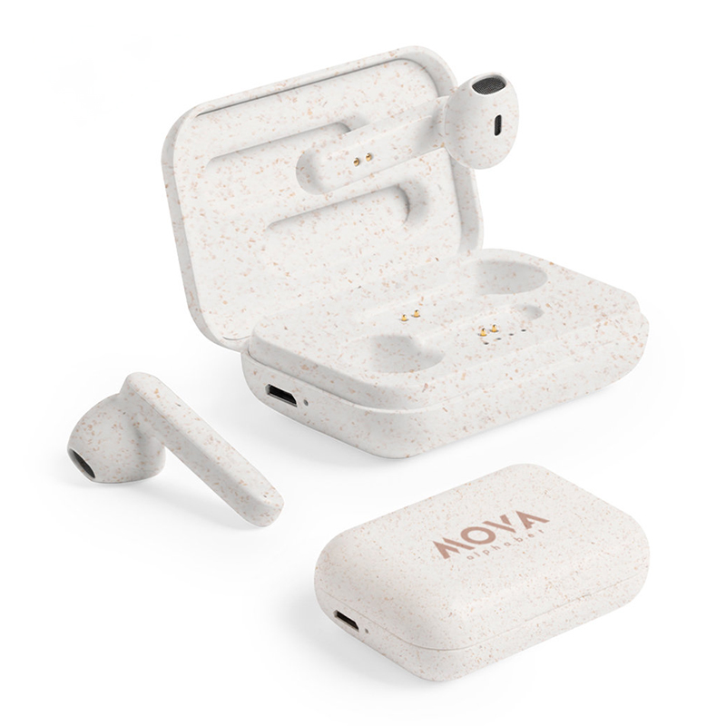 Trådløse ørepropper af hvedestraw