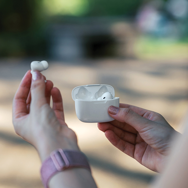 Trådløse ørepropper i genanvendt plast - Billede 4