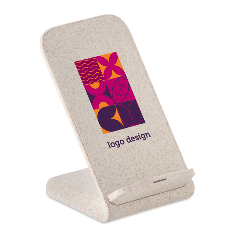 Trådløs oplader af hvedestrå