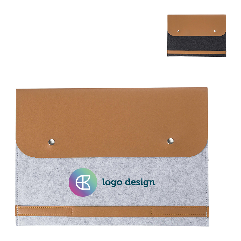 Laptopetui af RPET-filt