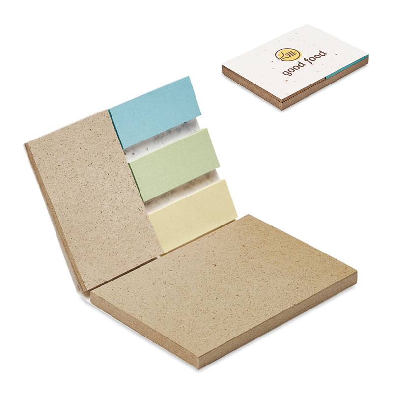 Memosæt af frøpapir