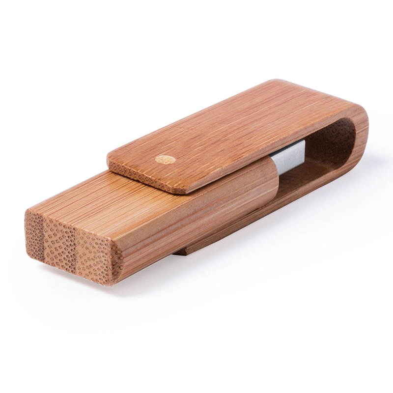 USB-stick af bambus - Billede 2