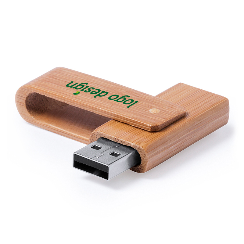 USB-stick af bambus