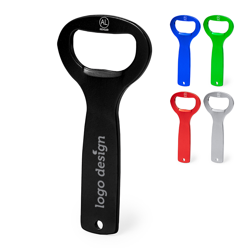 Flaskeaabner af genanvendt materiale