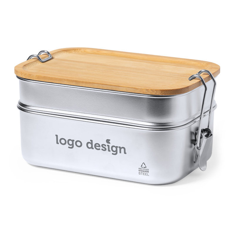 Madkasse i genanvendt rustfrit stål