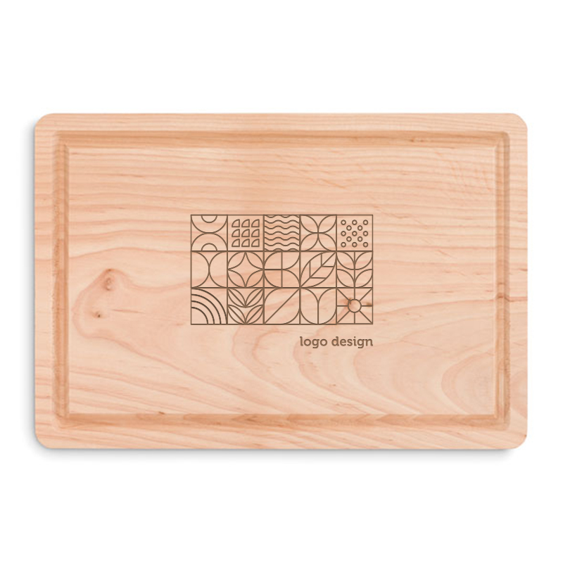 Skærebræt med rille