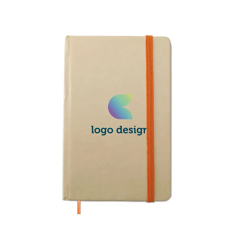 A6 notesbog med hårdt omslag