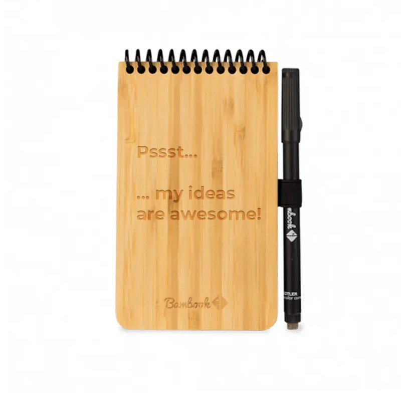 Bambook-hardcover pocket