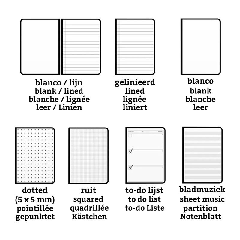 Bambook-hardcover A4 - Billede 4