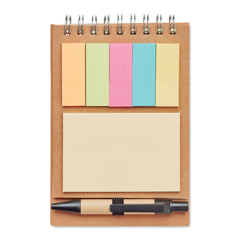 Genanvendt notesbog med memoblok - Billede 2