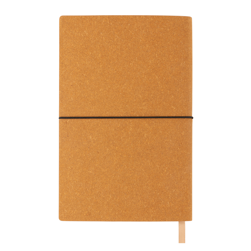 Notesbog A5 i genanvendt læder - Billede 2