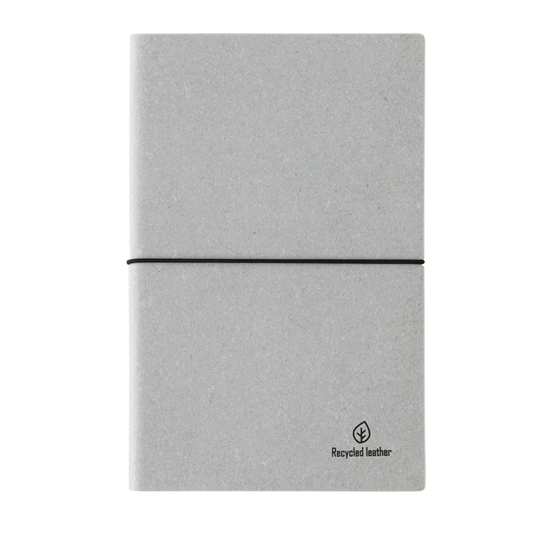 Notesbog A5 i genanvendt læder - Billede 7