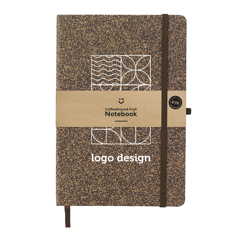 Notesbog af kaffegrums A5