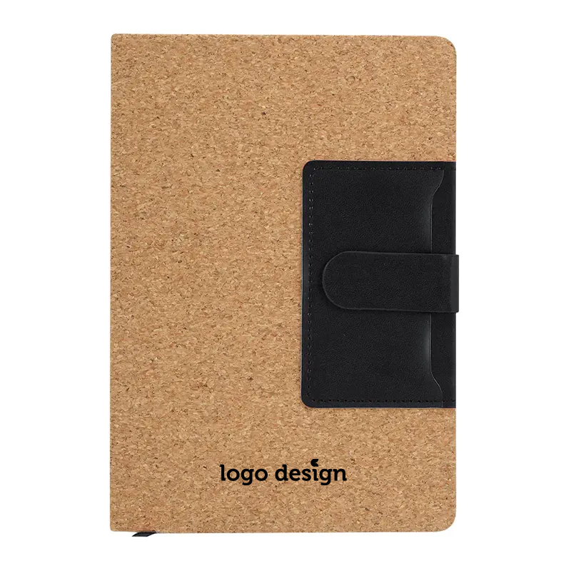 Notesbog med kortholder