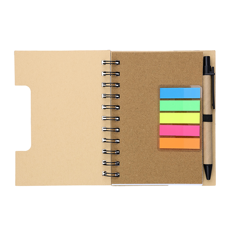 Notesbog med sticky notes - Billede 4