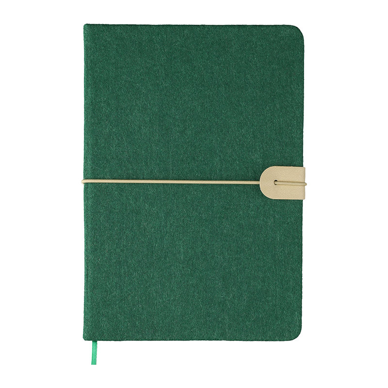 Notesbog i filt A5 - Billede 4