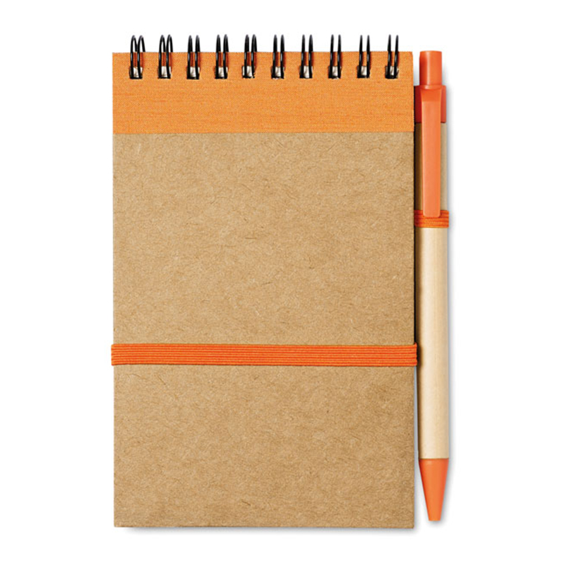 Eco notesbog med kuglepen - Billede 6