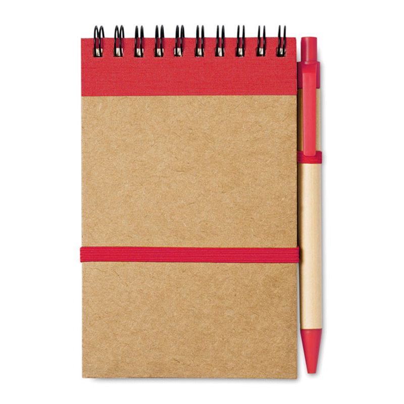 Eco notesbog med kuglepen - Billede 4