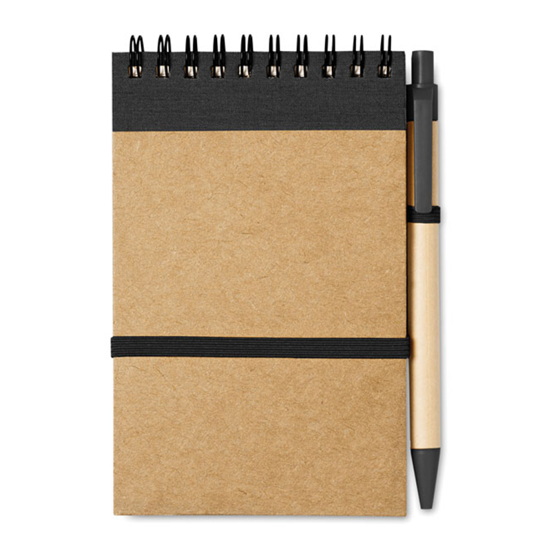 Eco notesbog med kuglepen - Billede 3