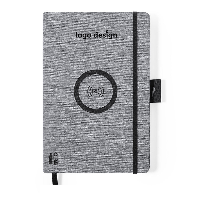 RPET notesbog med oplader