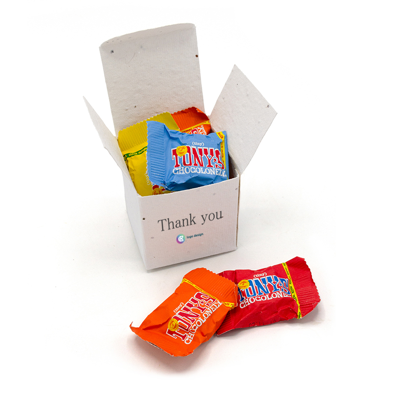 Tiny Tony's i frøpapir æske