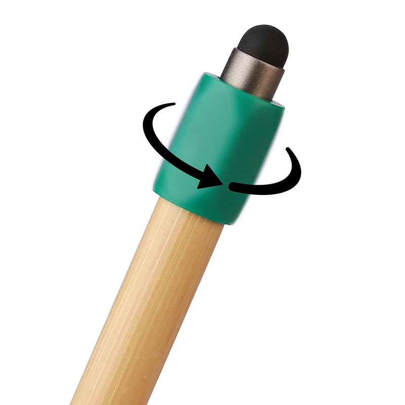 Anti-stress pen i bambus - Billede 2