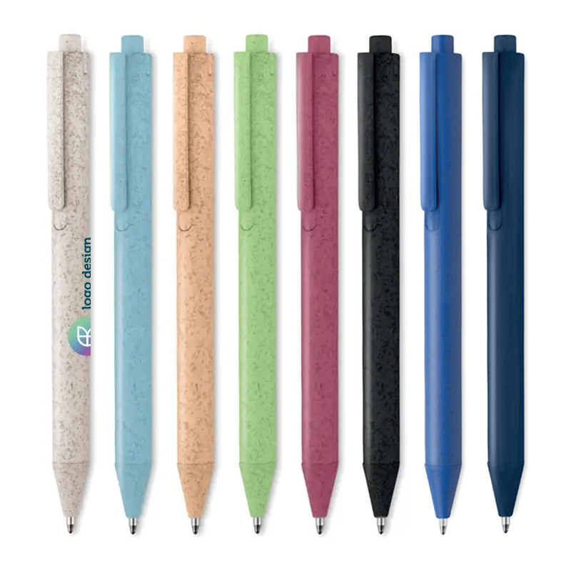 Kuglepen af 50% hvedestrå